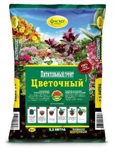 Грунт Цветочный, 2,5л; Фаско